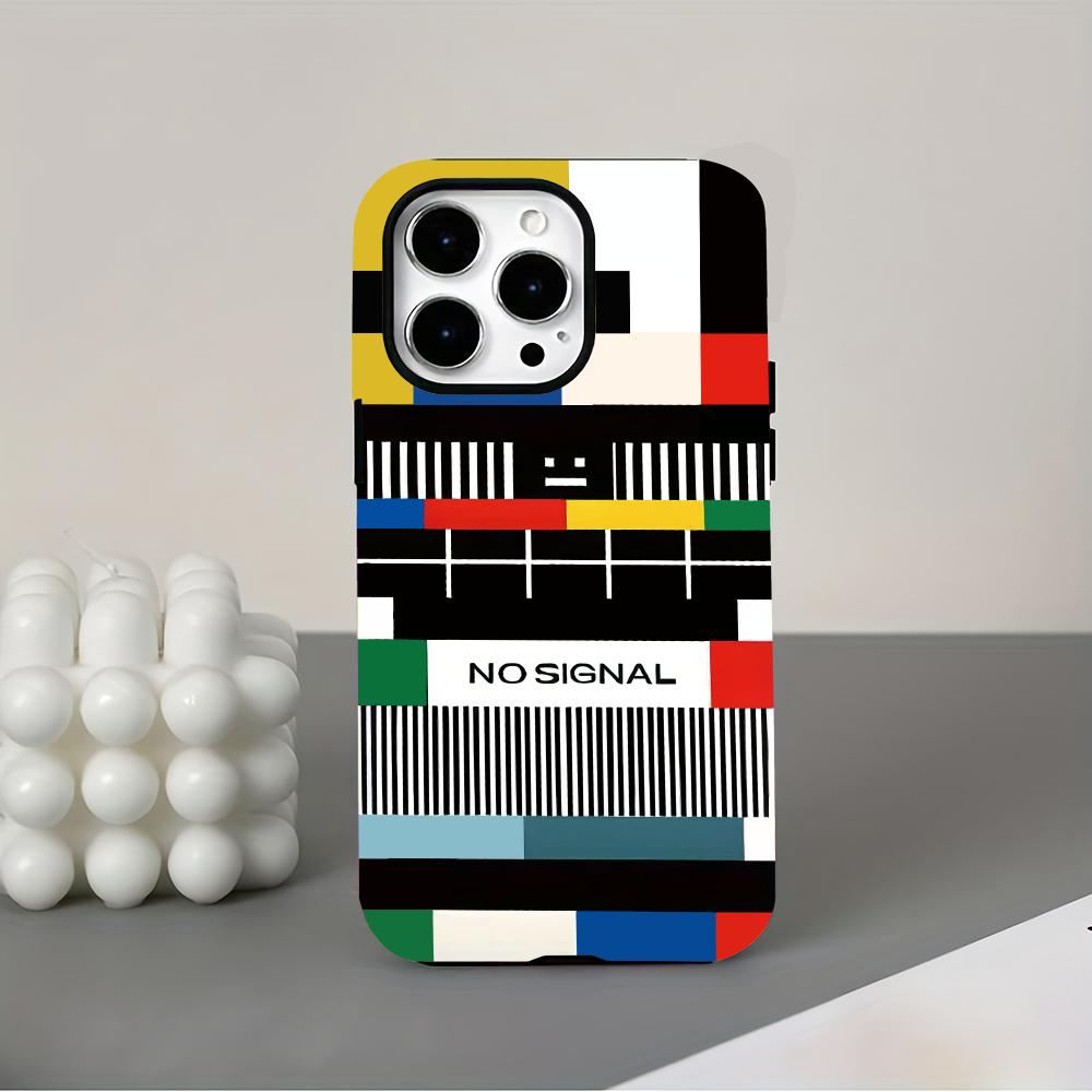 Phone Cases For Iphone 16 - Casing ponsel 2-in-1 dengan desain TV,
