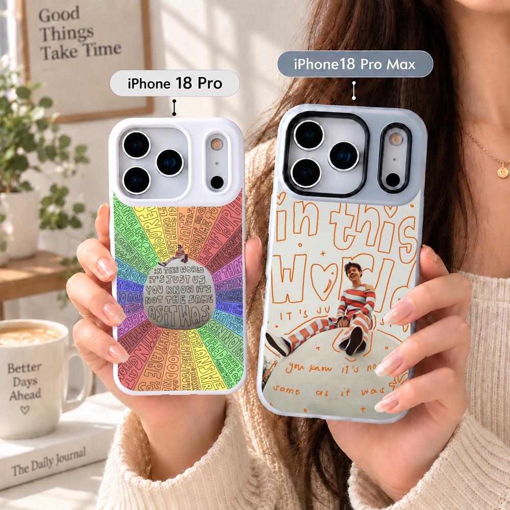Phone Cases H&M - Casing Ponsel Penyanyi Pop H-Harry Styles,