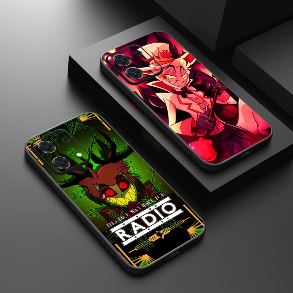 Phone Cases H&M - Casing Telepon dengan Desain A-Hazbin Hotel-Alastor