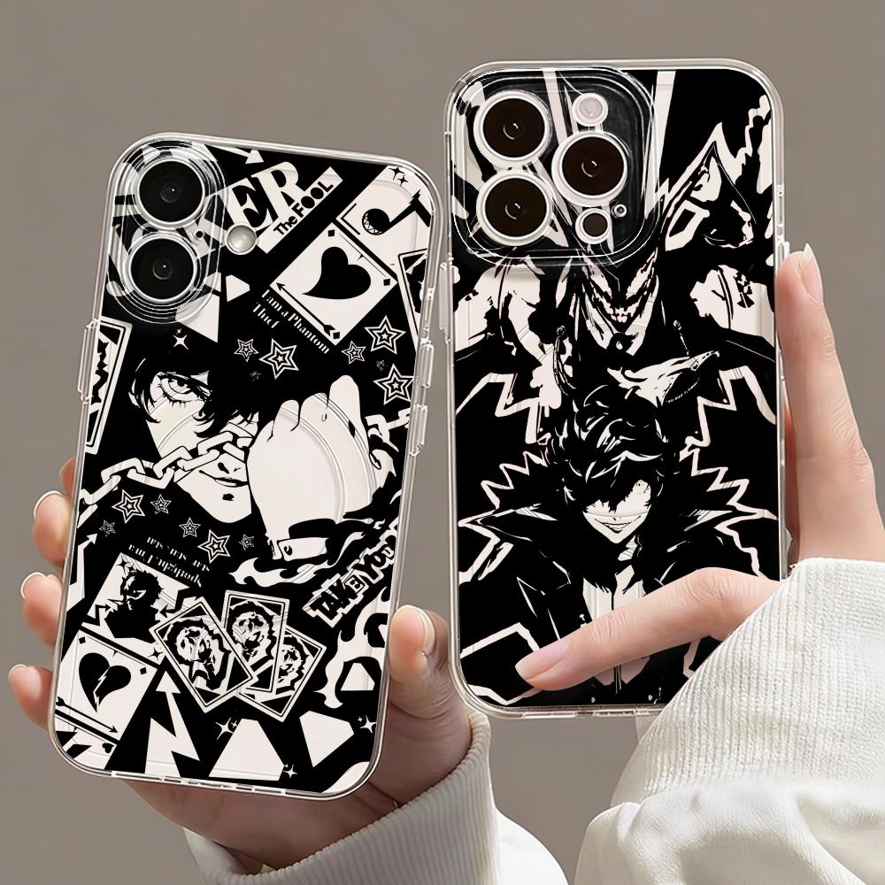Phone Cases For Iphone 16 - Casing Ponsel Game P-Persona 5, Casing