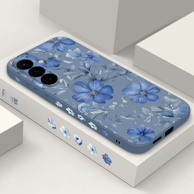 Phone Cases Galaxy A16 5G - Casing Ponsel Pola Tanaman Bunga untuk
