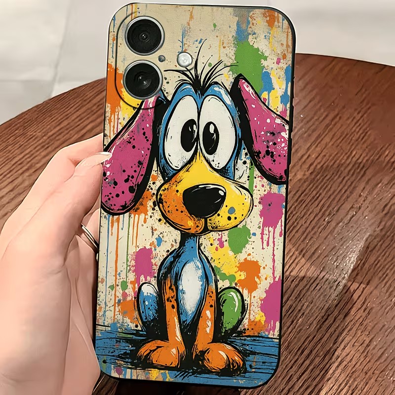 Casing HP TPU Motif Anjing War - Phone Cases Xr Iphone ulasan dan harga