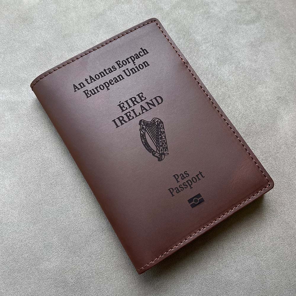Penutup paspor Irlandia kulit  - Phone Cases Ireland ulasan dan harga
